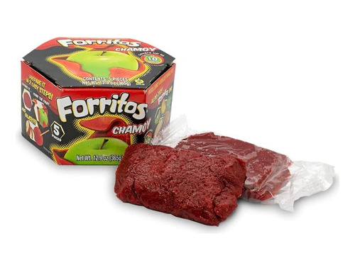 Chamoy Zumba Pica Forrito 5pza Tamarindo Cubre Manzanas