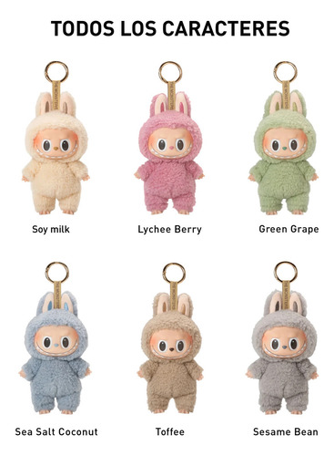 Llavero De Peluche Labubu Exciting Macaron Monsters