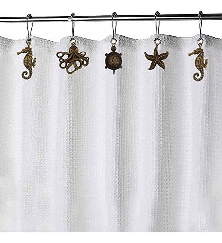 Ganchos De Cortina De Ducha De Marca Para Decoración De Baño