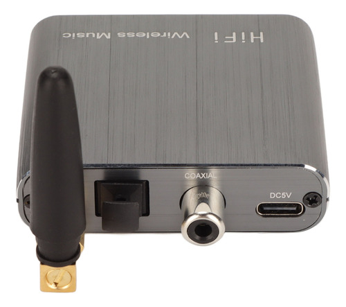 Receptor Bluetooth Hifi Aux Óptico Coaxial Sin Retardo