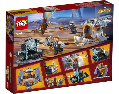 Set De Construcción Lego Super Heroes Avengers 6212650 223 Piezas En Caja