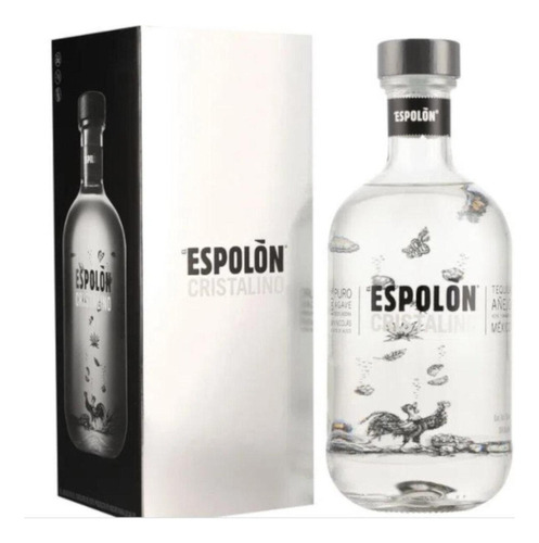 Pack De 4 Tequila Espolon Cristalino Añejo 750 Ml