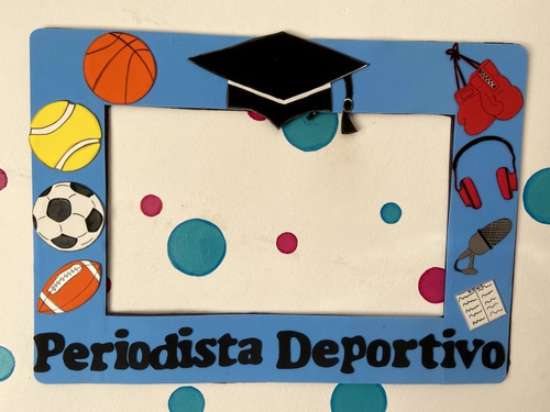 Marco Selfie Personalizado Periodista Deportivo Egresados