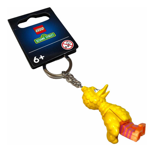 Llavero Colección Lego Sesame Street Big Bird 854194 Nuevo