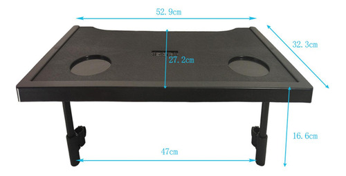 Bandeja Para Silla De Ruedas Con 2 Portavasos, Resistente Al