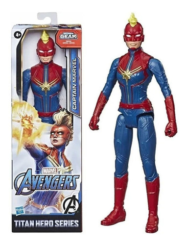 Muñecos Avengers Endgame Capitana Marvel 30cm.