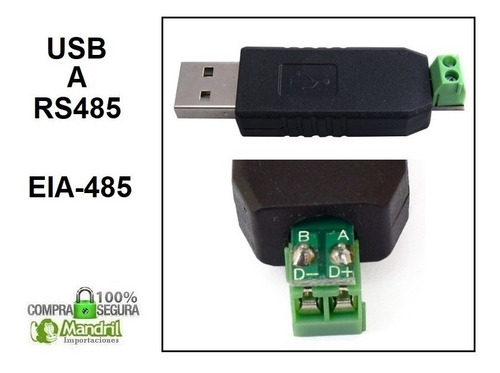 Imagen 2 de 7 de Adaptador Usb Rs485 Modulo Laptop Pc Windows Linux Mac