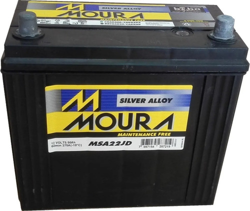 Bateria 12v 50ah Original Moura Honda Civic- Crv Hrv