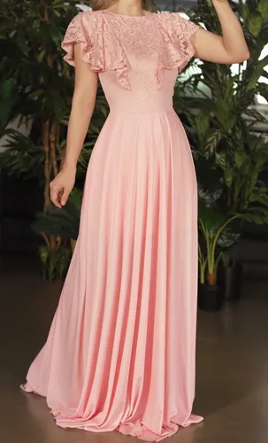 Vestido Longo Moda Evangelica Madrinha Festa E2006 Frete gr tis