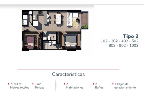 Imagen 17 de 17 de Departamento En Venta Interlomas Highlands View (m2d2195)