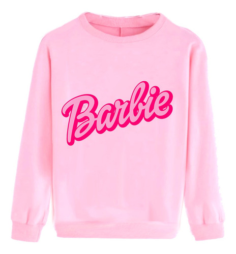  Sudadera Sueter Barbie Girl Iconic 2023 Barbara Pink 2023