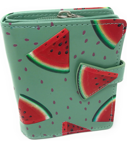 Shag Wear Watermelon Cartera Mediana Para Mujer Verde