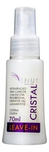 Leave-in Spray Knut Cabelos Alisados Linha Cristal Full
