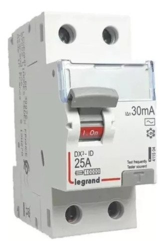 Interruptor Diferencial 2p 25a 30ma Ref 411504 Legrand