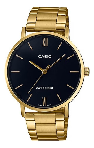 Reloj Hombre Casio Enticer Mtp-vt01g-1 Correa Acero Análogo