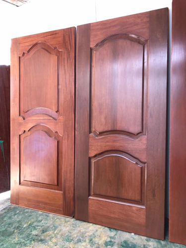 Puertas Nuevas De Madera Cedro, Tornillo Y Caoba.