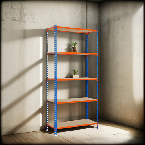 Estanteria Maderclick Plus 5/500 Azul/nja/madera Simonrack