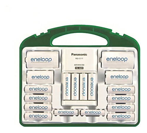 Eneloop Panasonic K-kj17mc124a Super Power Pack 12aa, 4aaa