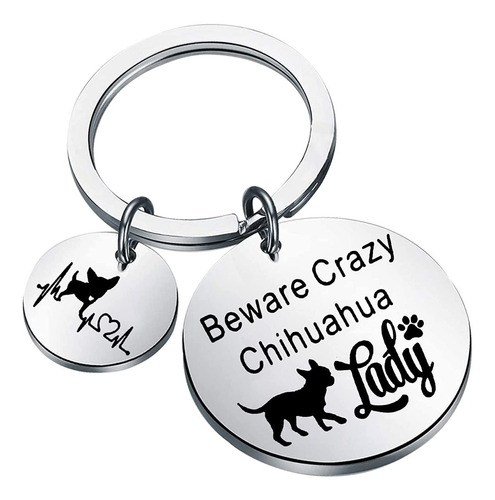 Myospark Chihuahua Lover - Llavero De Chihuahua Para Amantes