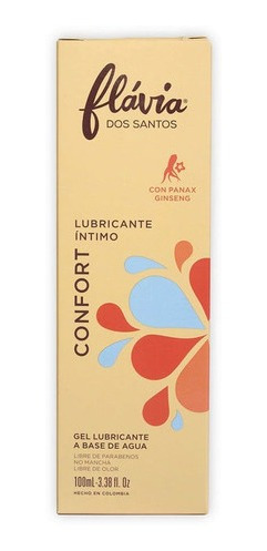 Lubricante Flavia Dos Santos Confort X 100ml