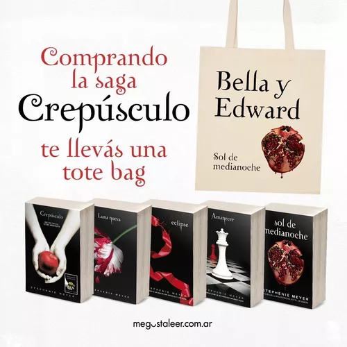 Saga Completa Crepúsculo + 1 Tote Bag - Stephenie Meyer