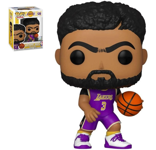 Funko Pop Nba Basquete Los Angeles Lakers Anthony Davis 120