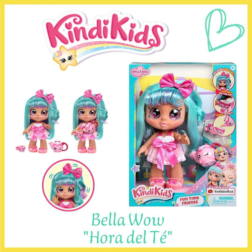 Muñecas Kindi Kids Originales Bella Bow