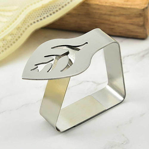 Toleta De Mesa De Aço Inoxidável Com Clipe De Folha
