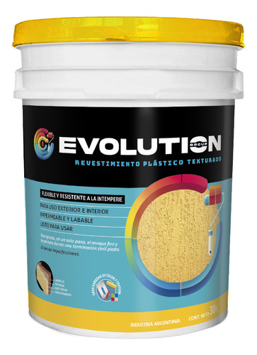Revestimiento Texturado Evolution Group - Estilo Y Calidad Beige