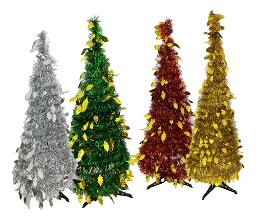 Arbol De Navidad Desmontable 90cm Toda Tu Casa Color Dorado