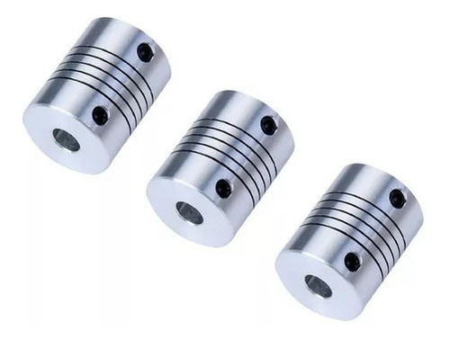 Kit 3 Acoplamento Flexível Para Motores 7,00 E Eixos 8,00
