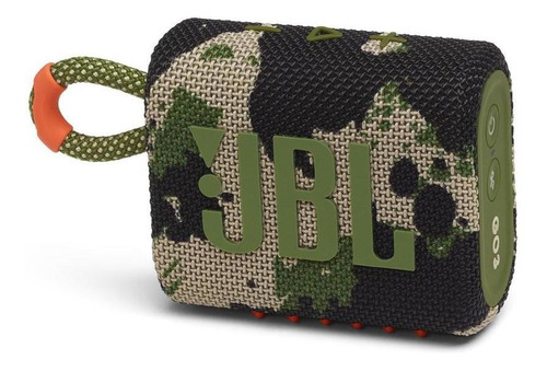 Parlante Jbl Go 3 Portátil Bluetooth Camuflado