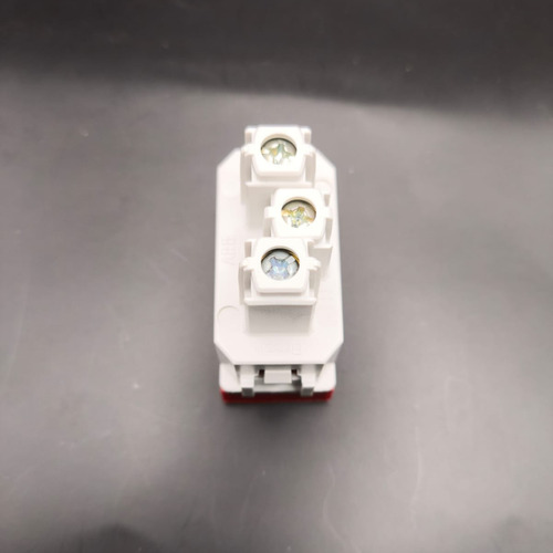 Kit 10 Modulos Tomada 2p+t 20a Vermelha N1136.2n Vm Abb Cor Vermelho