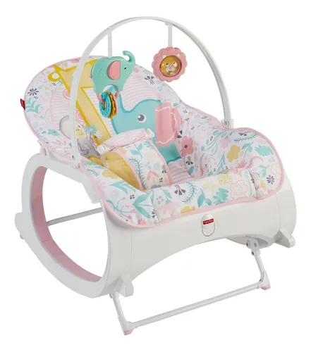 Fisher Price Vibradora Silla Mecedora Portabebé Niña | Meses intereses