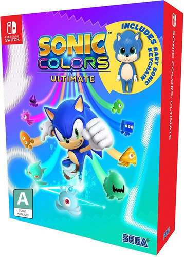 Imagen 1 de 5 de Sonic Colors Ultimate Edición Day One - Nintendo Switch