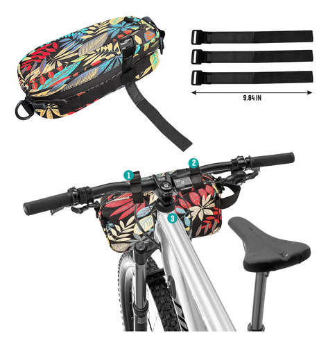 Axiniu - Bolsa Para Manubrio De Bicicleta, Multifuncional, R