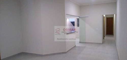 Casa Com 2 Dormitórios À Venda, 100 M² Por R$ 318.000,00 - Vila Valle - Sumaré/sp - Ca1251