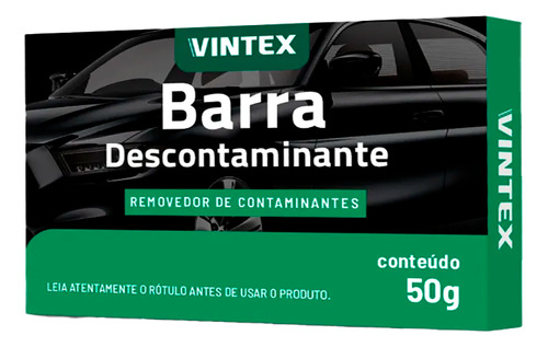 V-bar 50g Clay Bar Barra Descontaminante Vonixx Vintex