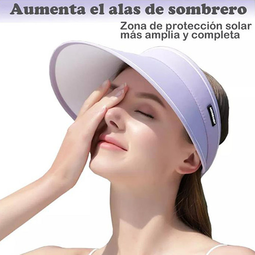 Sombrero Sol Uv Protección Gorra Deportiva De Moda Plegable