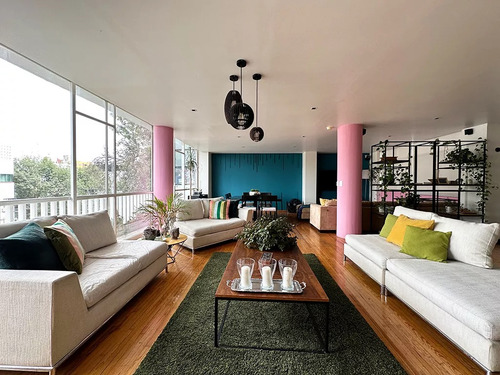 Increíble Departamento En Venta!!! A Unos Pasos Del Castillo De Chapultepec Y Del Metro, A Unas Calles De Torre Mayor De Reforma, Sobre Av Veracruz #11 Colonia Roma Norte, Cuauhtémoc, Cdmx - Lc25-zf