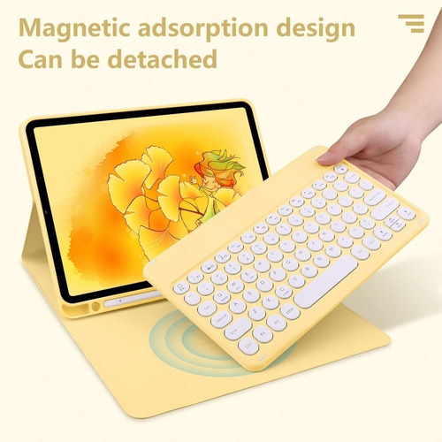 A Funda De Teclado Con Mouse Para iPad 9th 10.2 Pulgadas