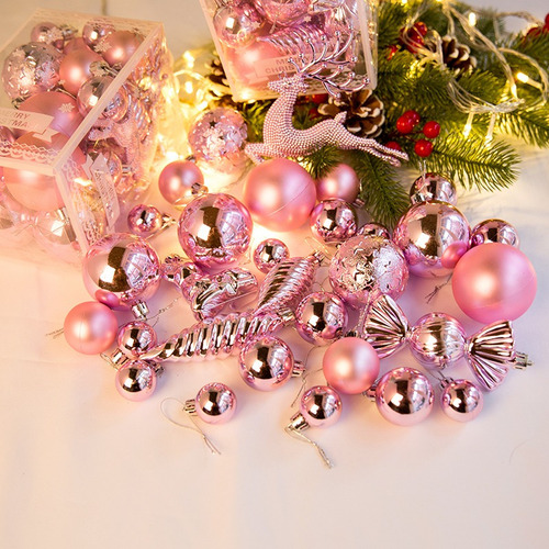 Adornos De Bolas De Navidad Inastillables Azules Set