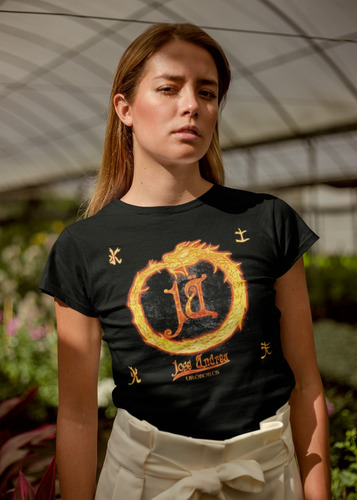 Camiseta Jose Andrea Oroborus Gira Mago De Oz Uroboros