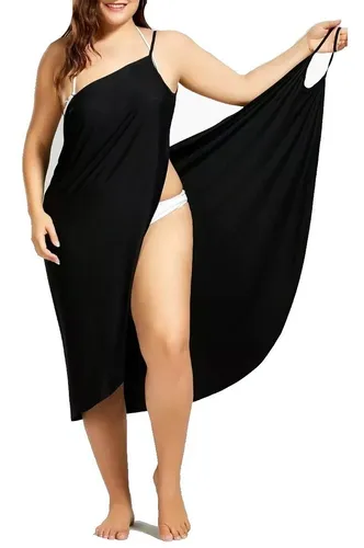 Roupas plus best sale size para praia