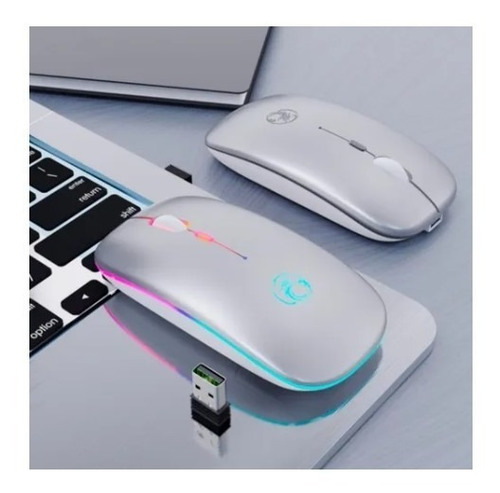 Mouse Imice E1300 Rgb Wireless 2.4ghz Inalámbrico Recargable