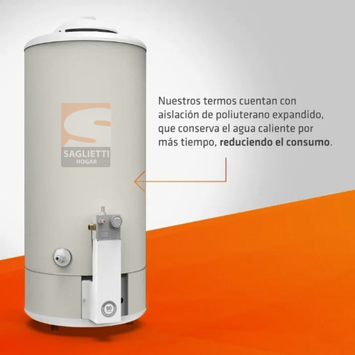 Imagen 5 de 10 de Termotanque Gas Emege 80 Litros Ttq80em 10 Años Garantía