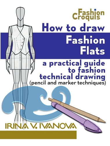 Libro: Cómo Dibujar Zapatos Planos De Moda: Una Guía Práctic