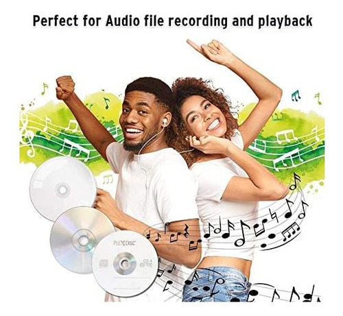 Plexdisc Cd-r 700mb 52x Discos Imprimibles Del Cubo De De |