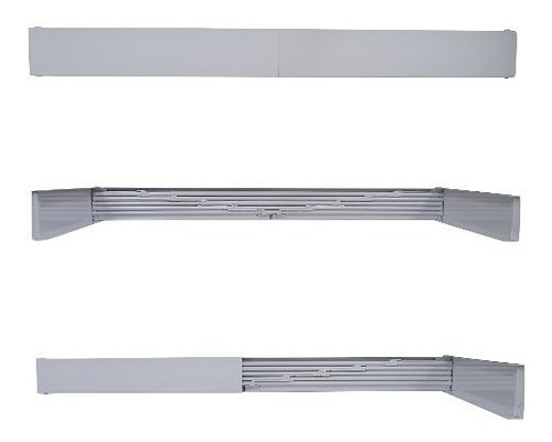 Varal Invisível 120 Com 7 Varetas Cor Branco
