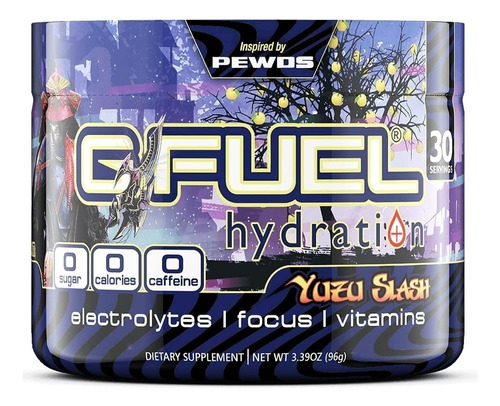 G Fuel Hidratación, 30servicios, Polvo Energia,